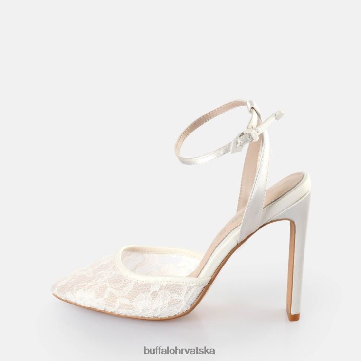 bijela Buffalo judy vamp sandale na petu |sandale TDD6T523